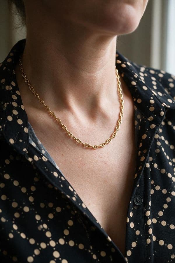 Chaine Maille Marine - photo 2
