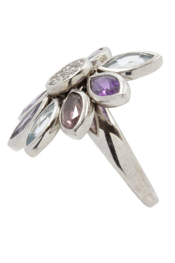 Bague Fleur Moderne - photo 8