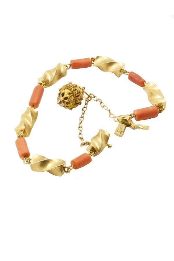 Bracelet Ancien Corail - photo 2