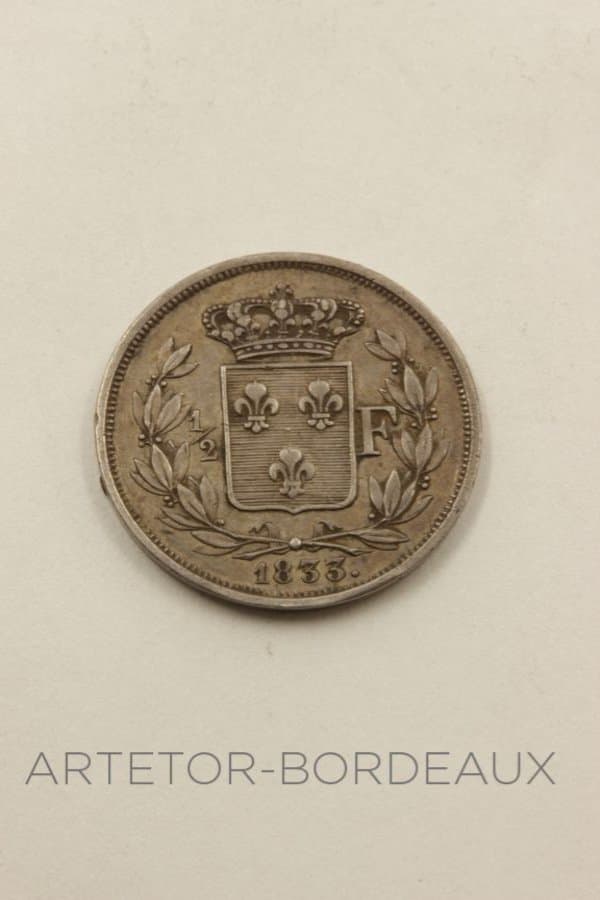 Demi franc - Henri V - photo 2