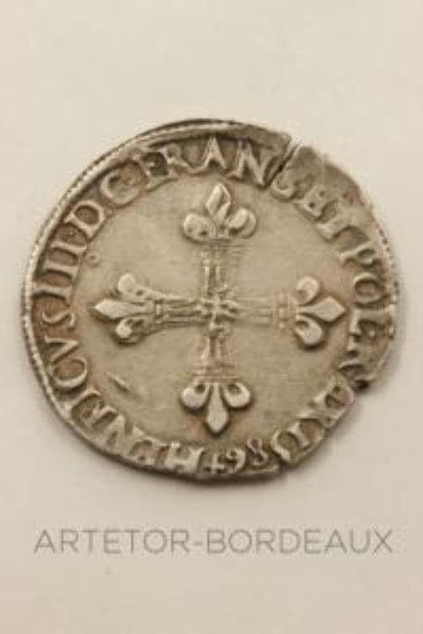 1/4 d'écu - Henri III