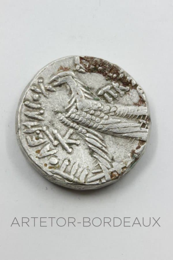 Tétradrachme fourré Ptolémée 1er - photo 2
