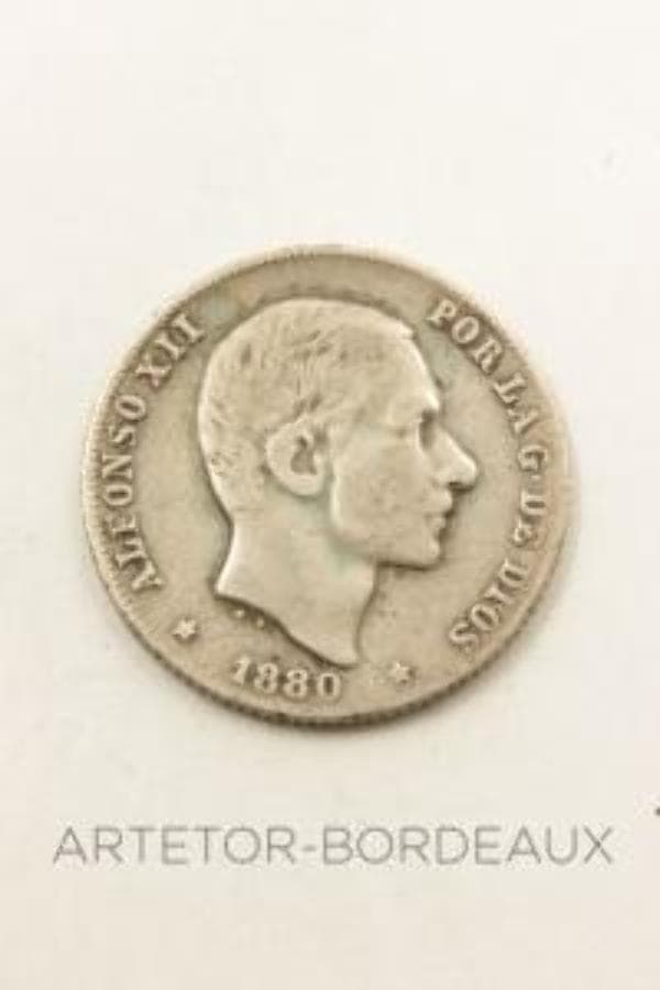 Pièce de 20 centimes Alfonso XII