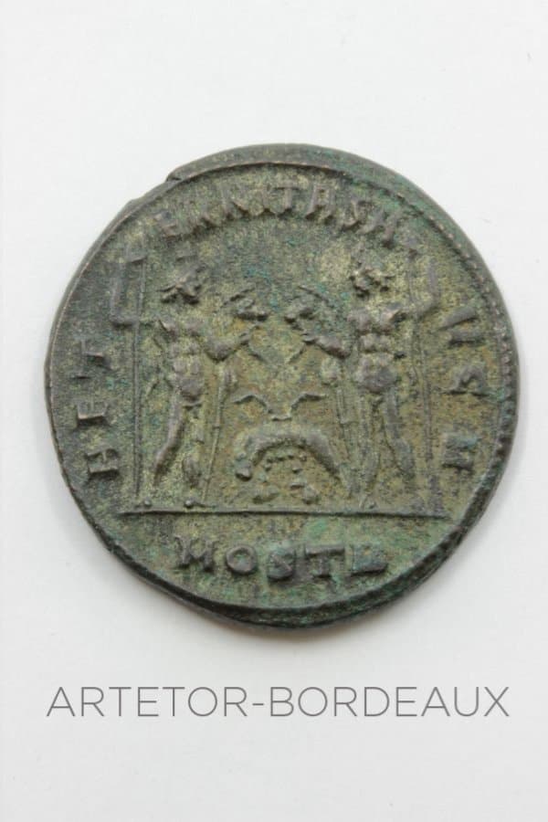 Follis ou nummus Maxence - photo 2