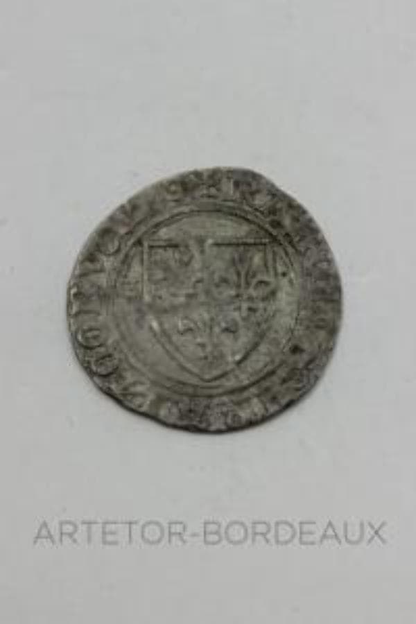 1/2 blanc dit Guénar Charles VI