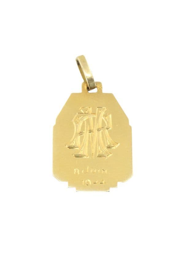 Médaille Vierge Ancienne - photo 2