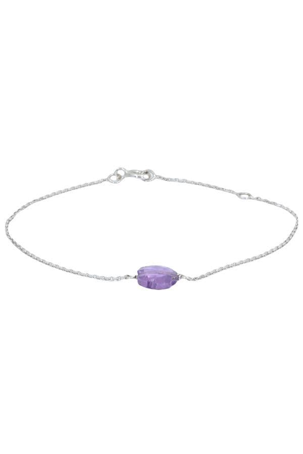 Bracelet Améthyste Moderne