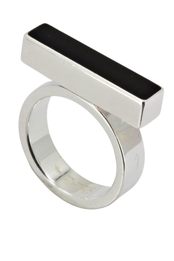 Bague Argent et Onyx Christofle - photo 5