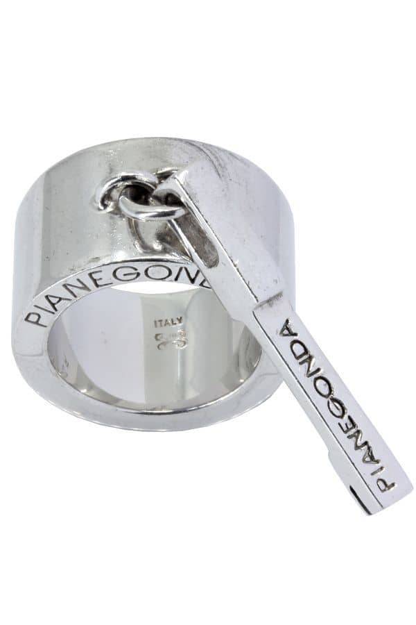 BAGUE ARGENT PIANEGONDA, photo 2 sur 3