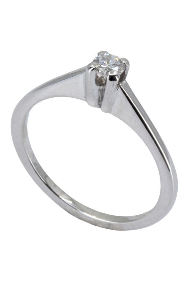 Solitaire Diamant 0.12 Carat - photo 4