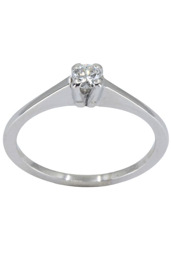 Solitaire Diamant 0.12 Carat