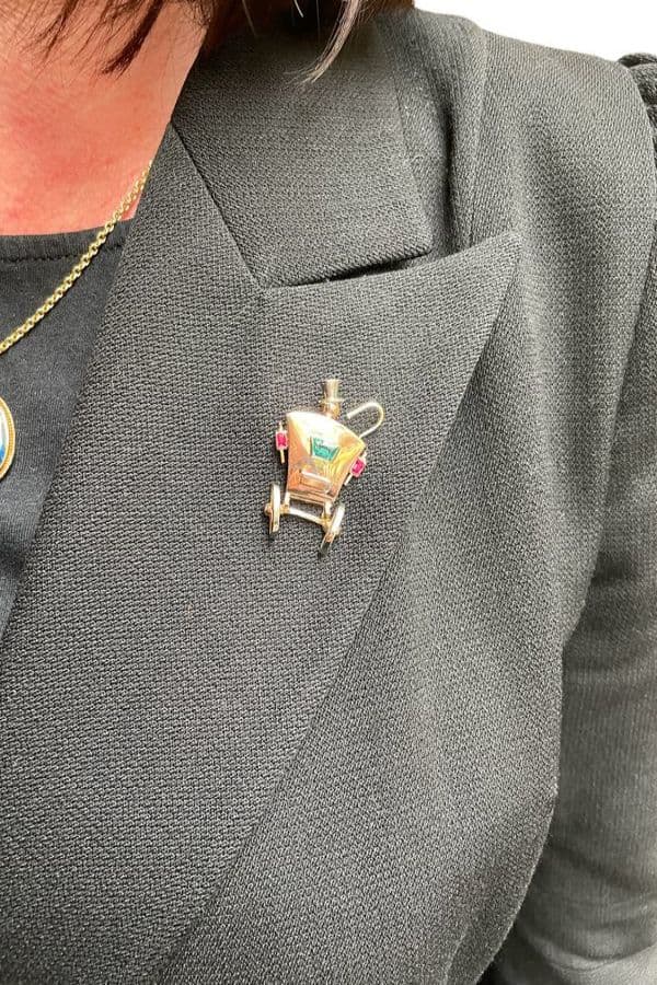 Broche Ancienne Carrosse - photo 2