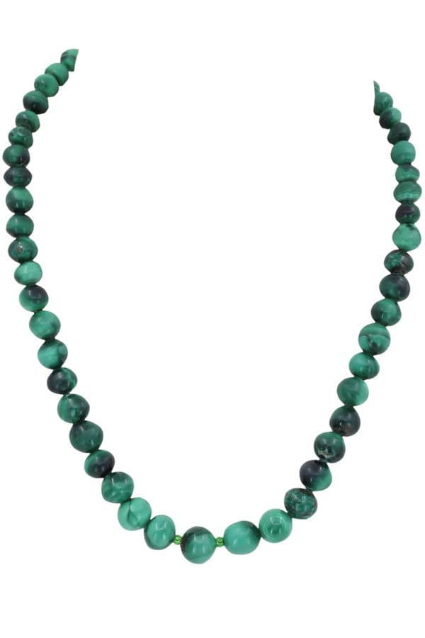 Collier Malachite en Chute