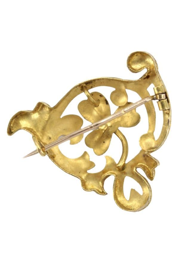 Broche Ancienne Perle - photo 3