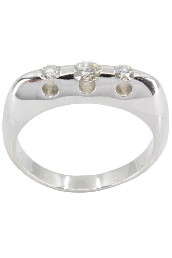 BAGUE JARRETIÈRE DIAMANTS, photo 2 sur 3