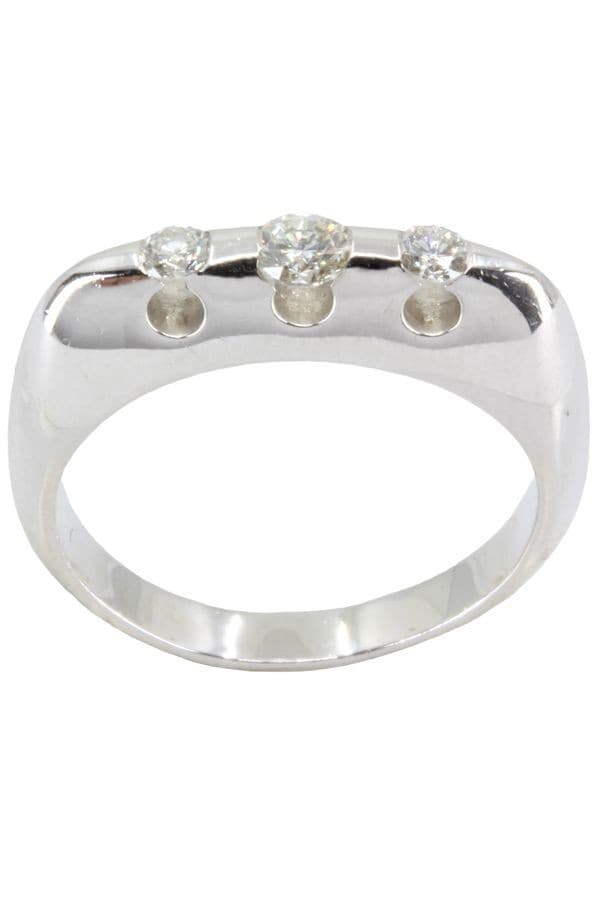 Bague Jarretière Diamants