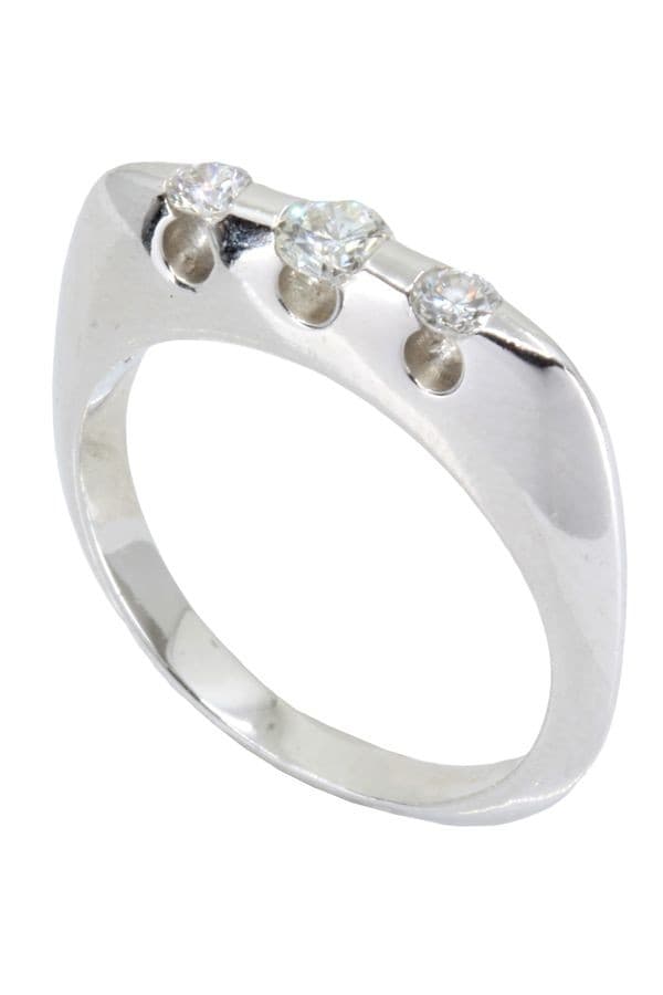 Bague Jarretière Diamants - photo 5