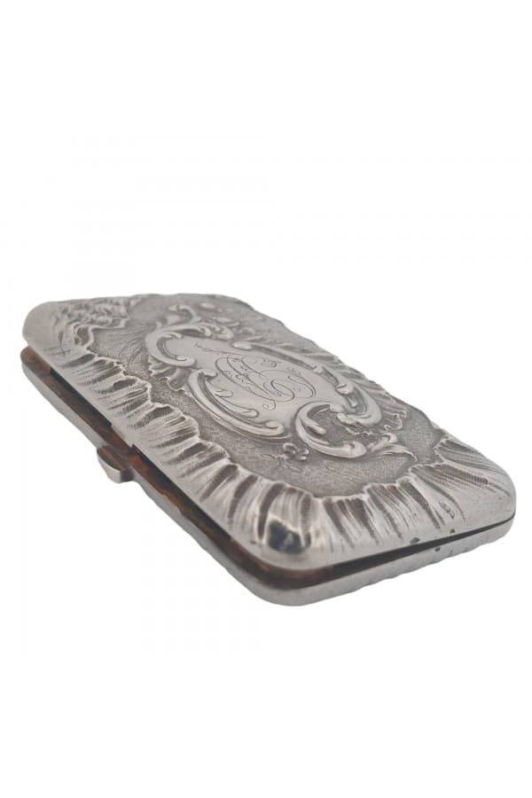 Boite en Argent Ancienne - photo 2