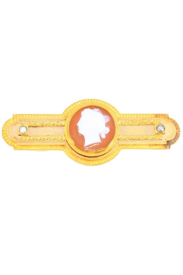 BROCHE NAPOLÉON III CAMÉE, photo 2 sur 3