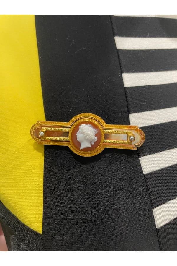 Broche Napoléon Iii Camée - photo 2