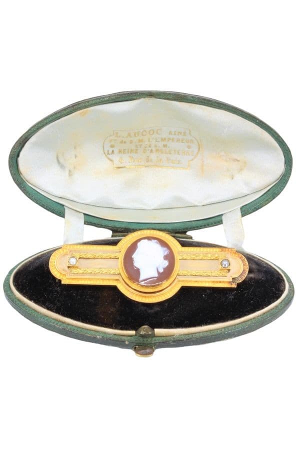 Broche Napoléon Iii Camée - photo 4