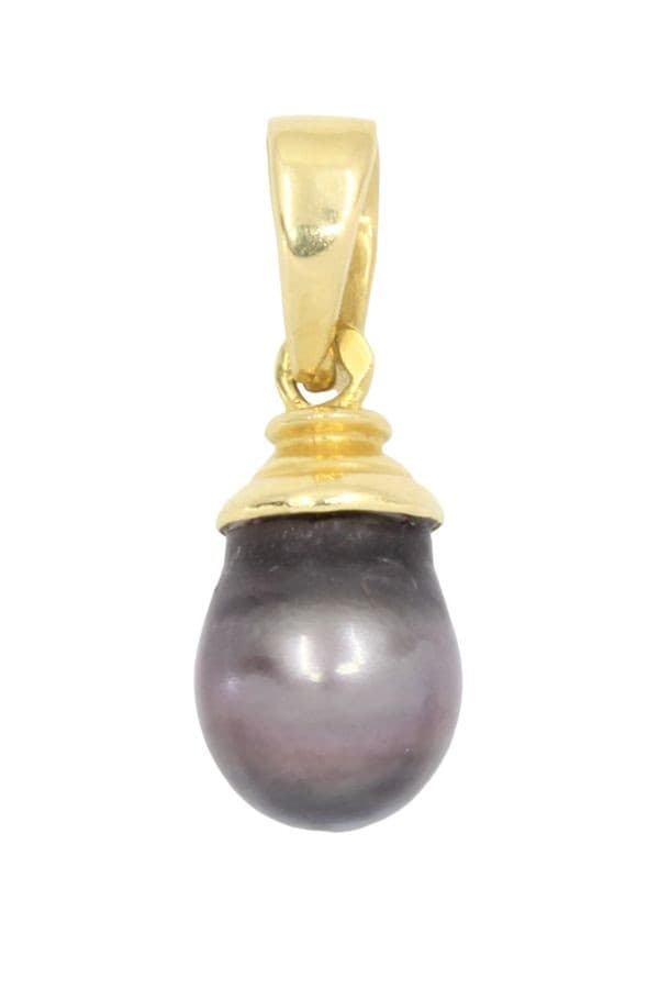 Pendentif Perle Noire