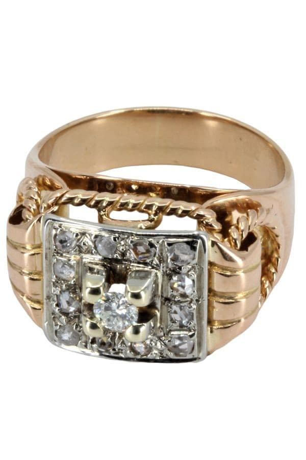 Bague Ancienne Diamants - photo 6
