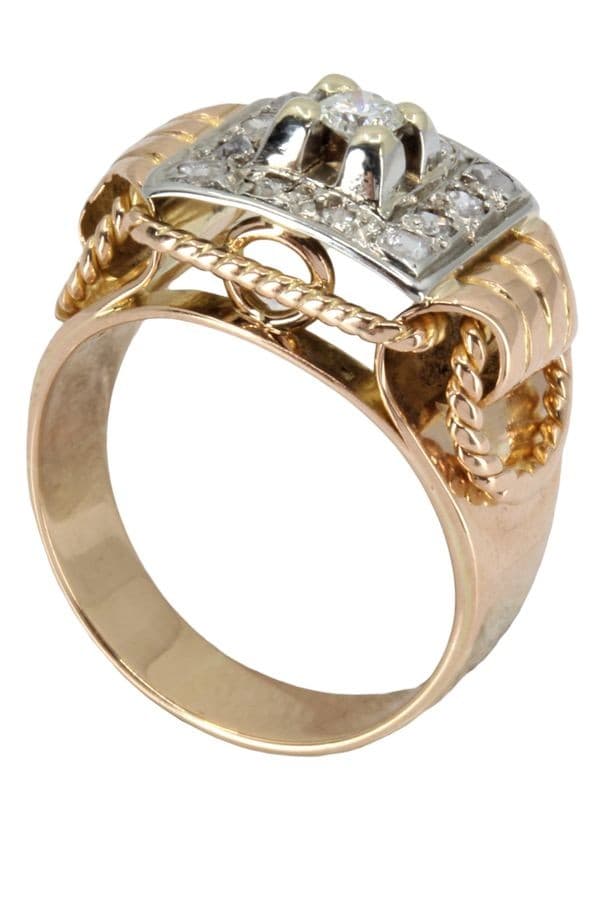 Bague Ancienne Diamants - photo 4