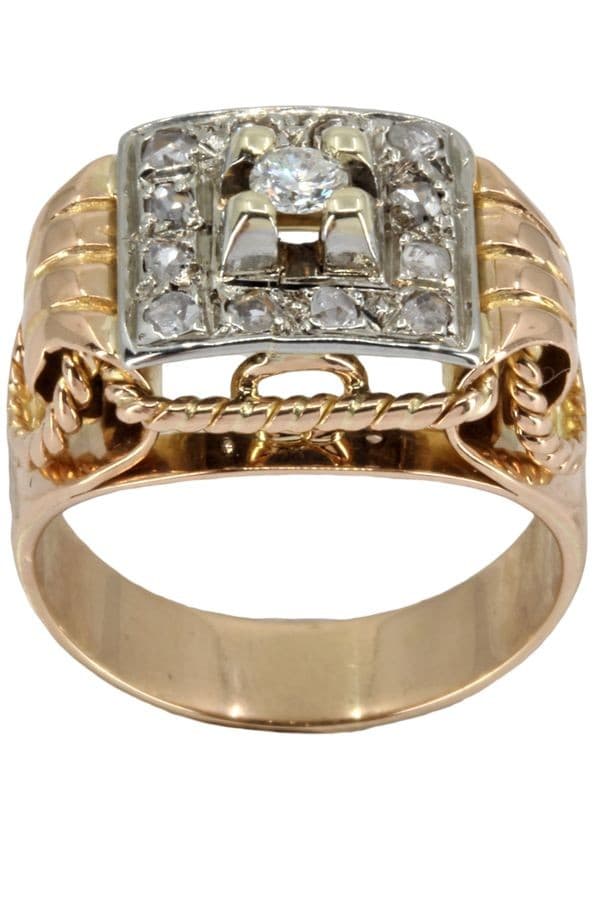 Bague Ancienne Diamants