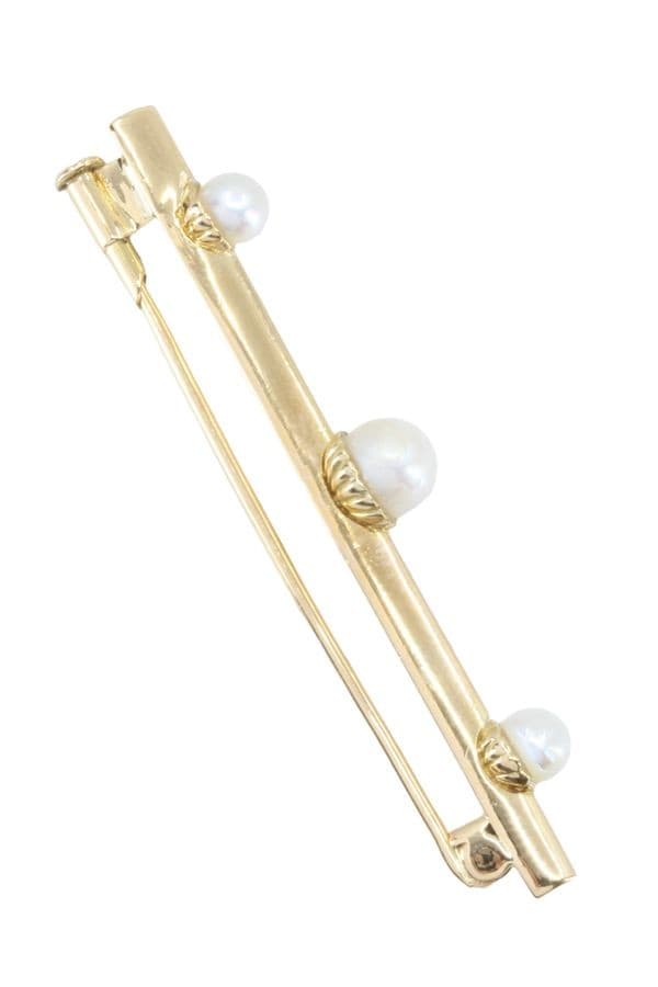 Broche Ancienne Perles - photo 4