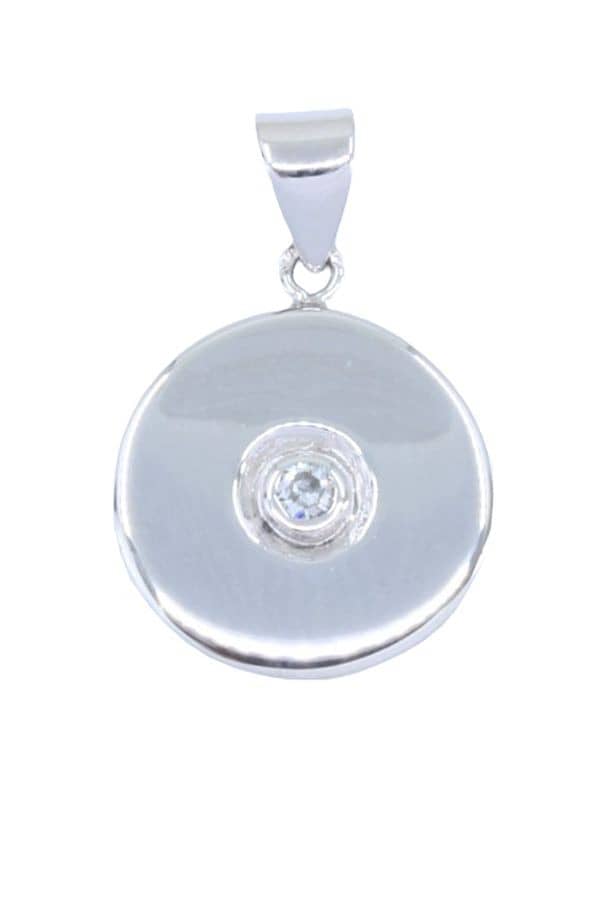 PENDENTIF ROND DIAMANT, photo 1 sur 2
