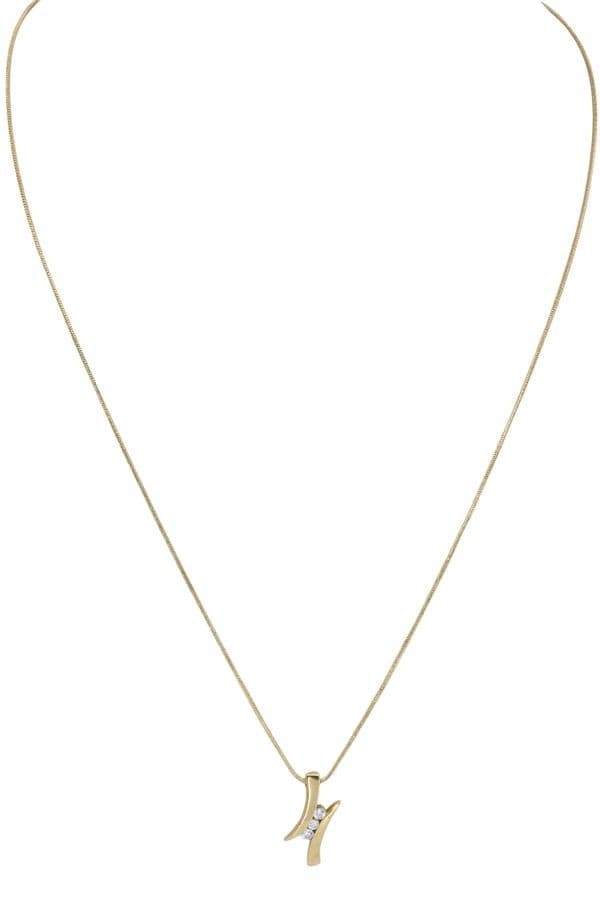 Collier Trilogie Diamants