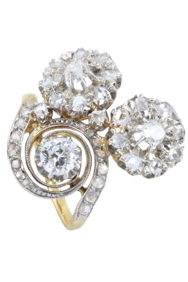 Bague Tourbillon Diamants Art-Nouveau - photo 4