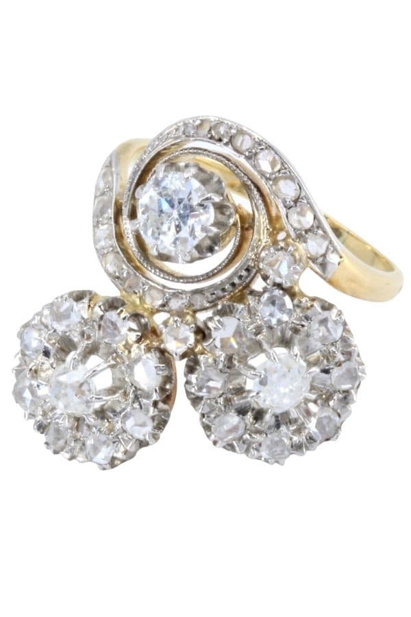 Bague Tourbillon Diamants Art-Nouveau - photo 5