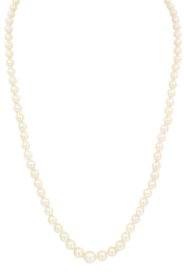 COLLIER DE PERLES EN CHUTE, photo 2 sur 3