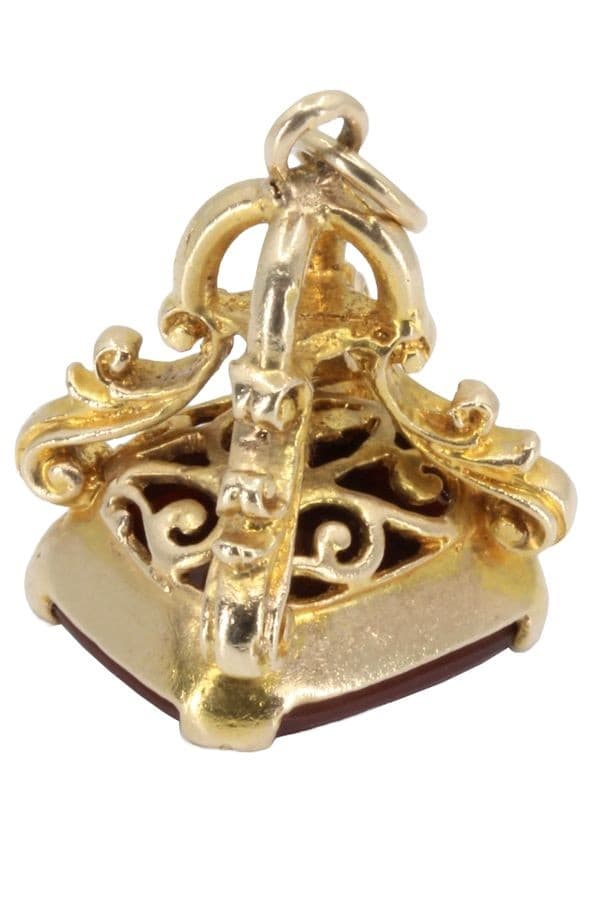 Pendentif Sceau Ancien Cornaline - photo 4