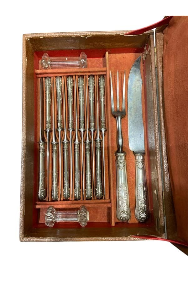 Service de Couteaux en Argent - photo 4