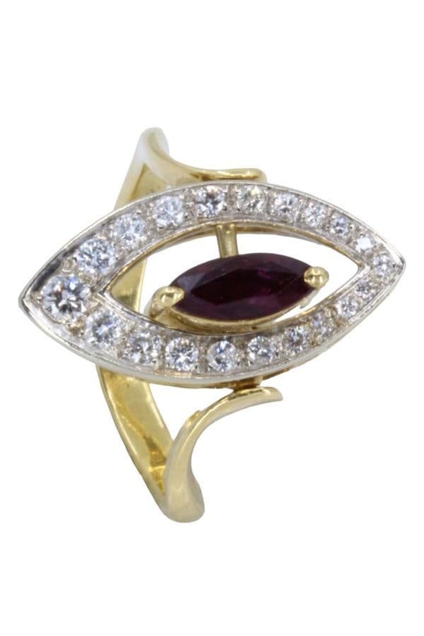 Bague Articulée Saphir, Rubis et Diamants - photo 6