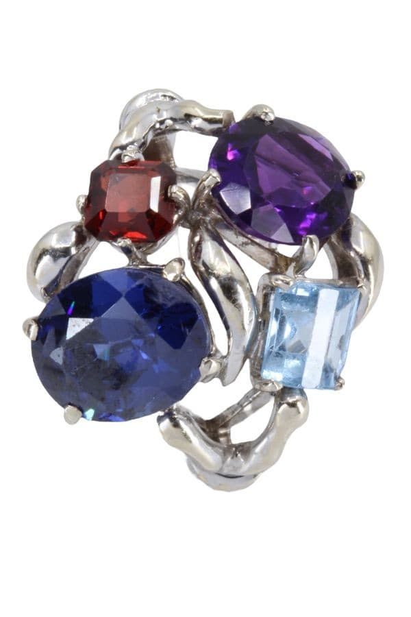 Bague Moderne Pierres Fines - photo 4