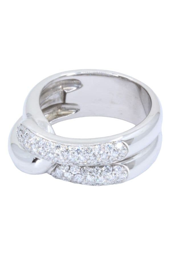 Bague Entrelacée Diamants - photo 3