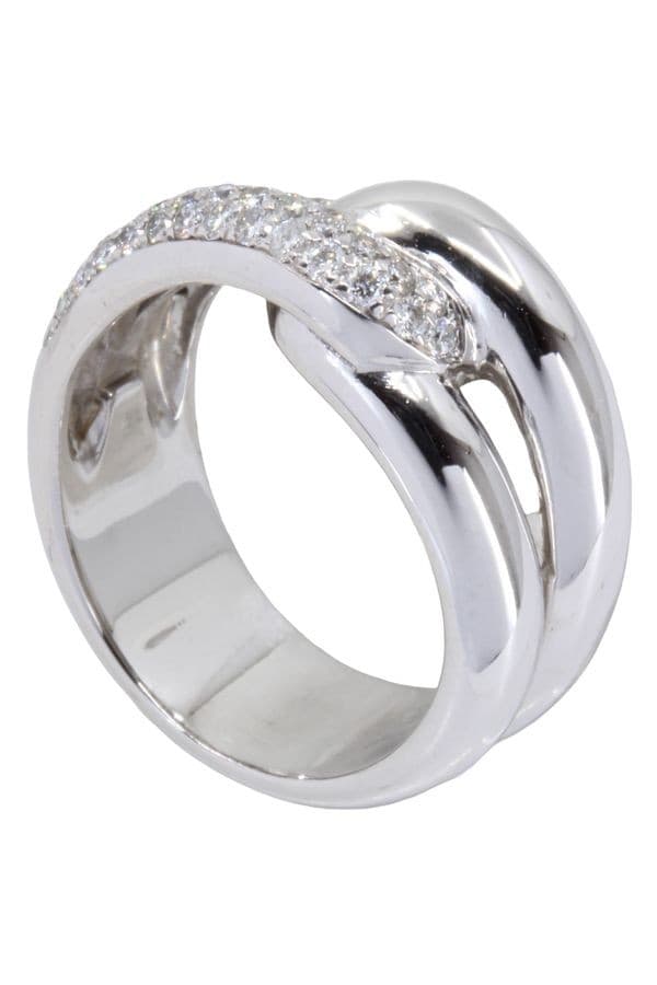 Bague Entrelacée Diamants - photo 6