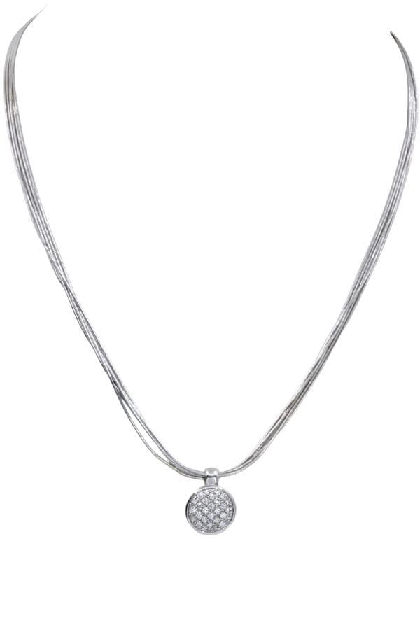 Collier Multi Rangs Diamants