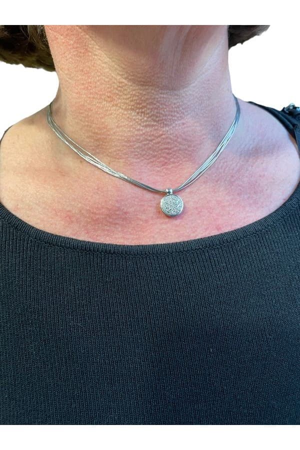 Collier Multi Rangs Diamants - photo 2