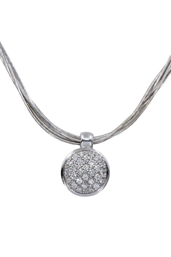 Collier Multi Rangs Diamants - photo 3