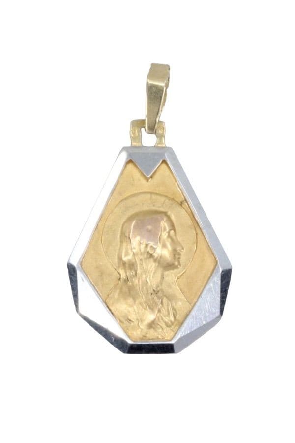 Médaille Vierge Art-Déco