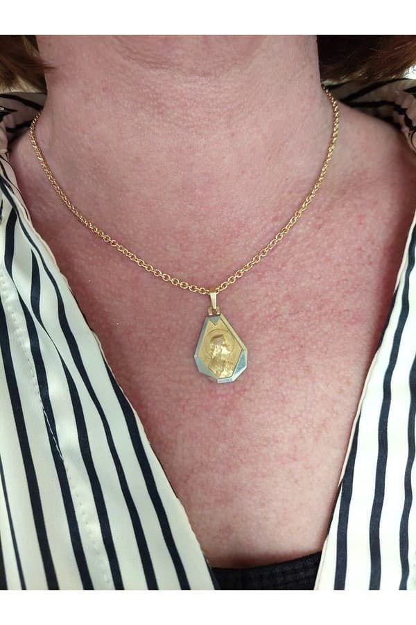 Médaille Vierge Art-Déco - photo 2