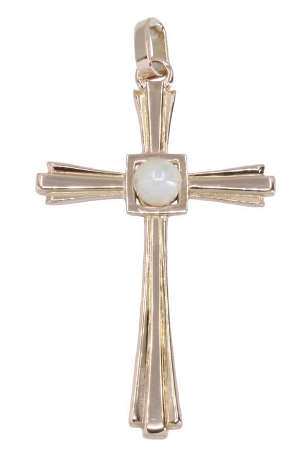 Croix Ancienne Perle