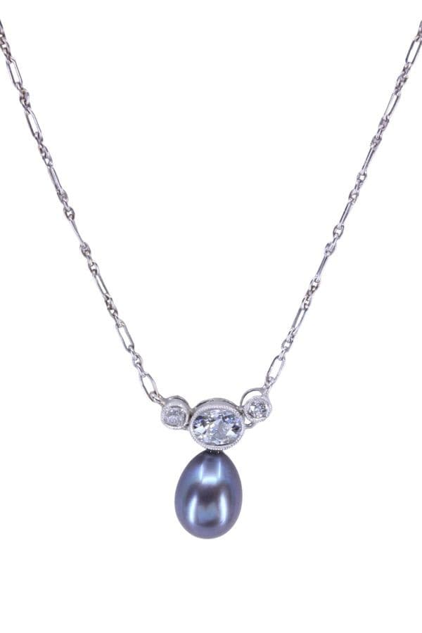 Collier Diamants Art-Déco - photo 4