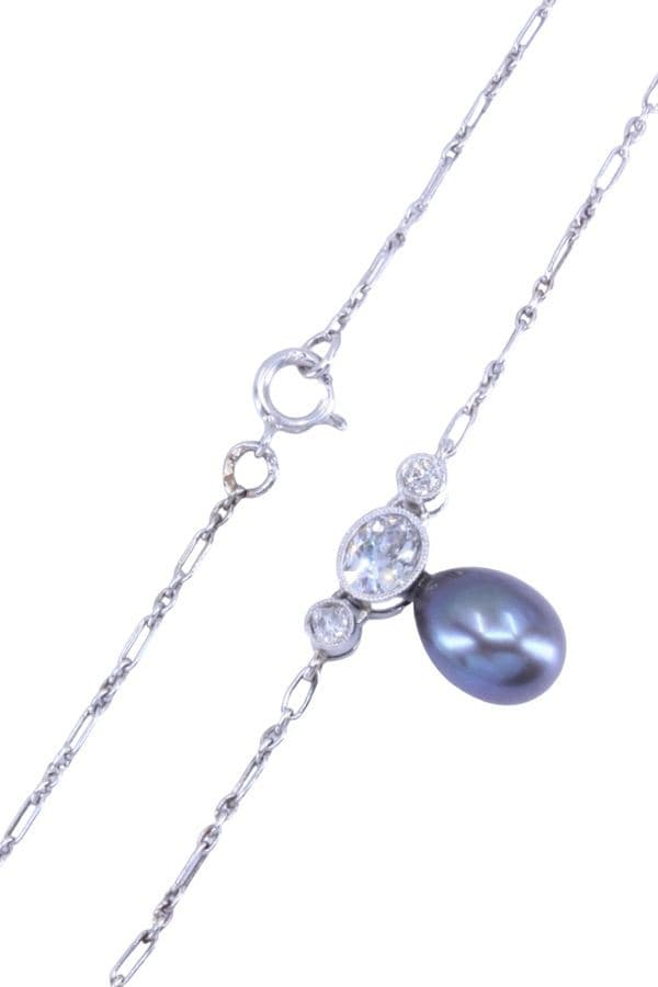 Collier Diamants Art-Déco - photo 3