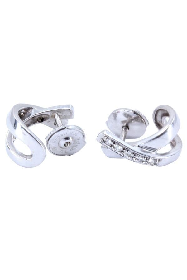 Boucles d'Oreilles Moderne Diamants - photo 3